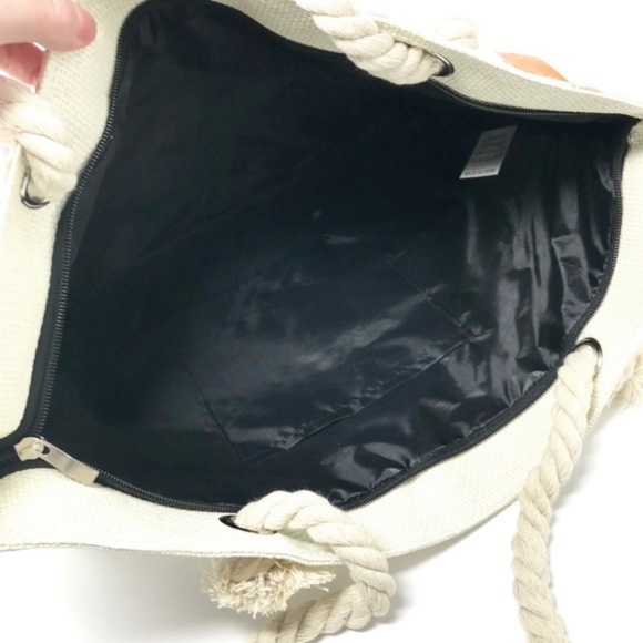 Rose Gold Metallic Leopard Tote - Picture 8 of 8